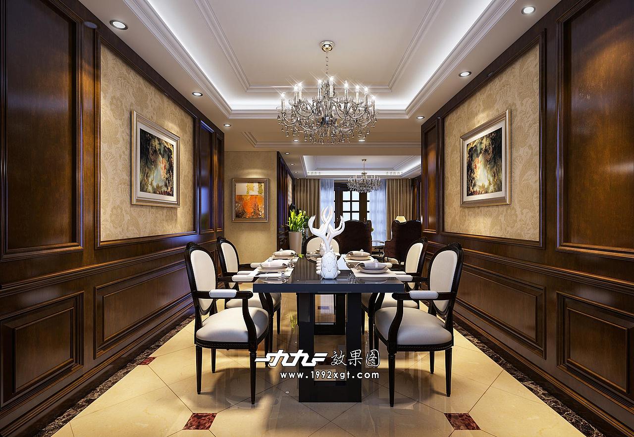 复古美式风格设计表现