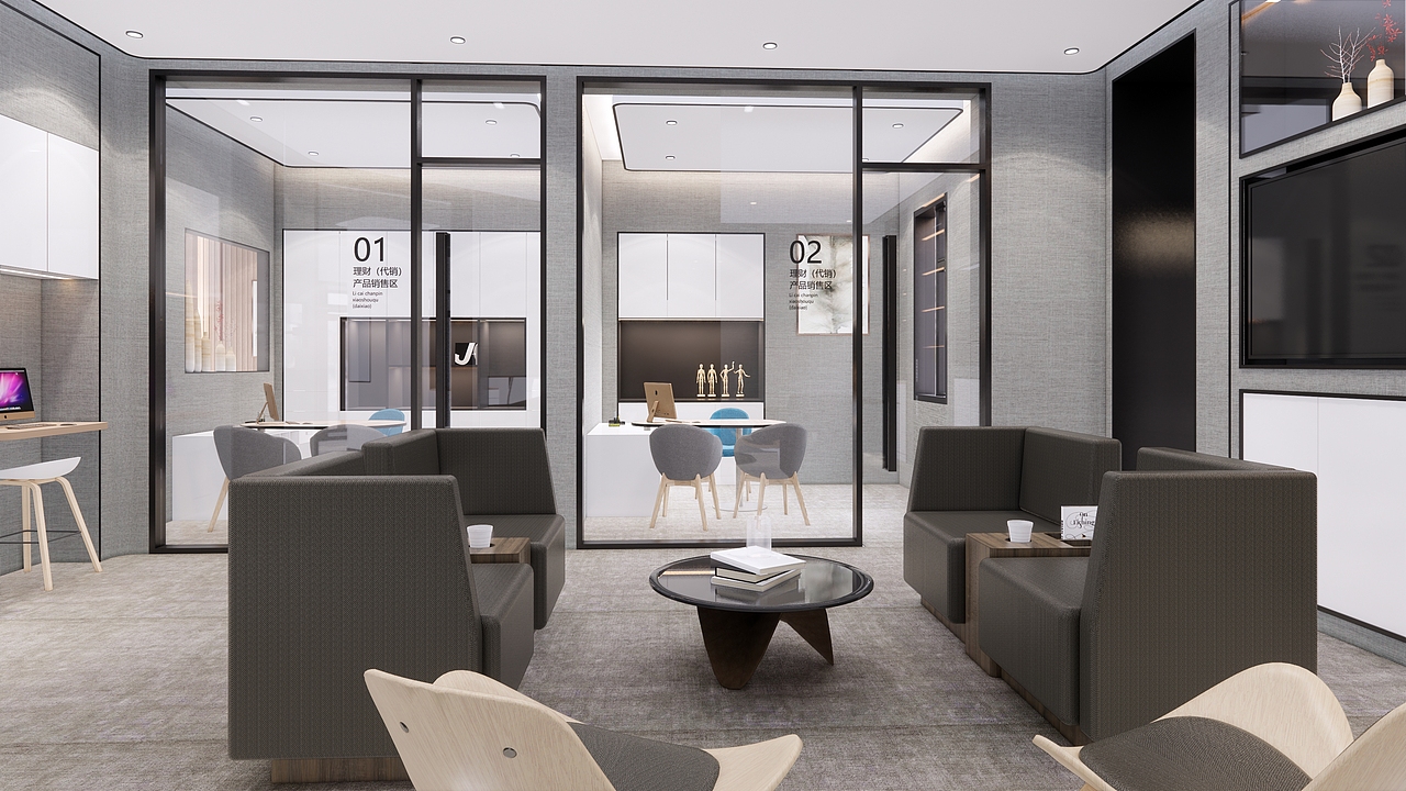 民生银行设计 银行空间设计 办公设计（图ZMjU2NTA5MTY0） - 商业空间设计 - 站酷设计师WEI魏武原创素材 - 站酷ZCOOL