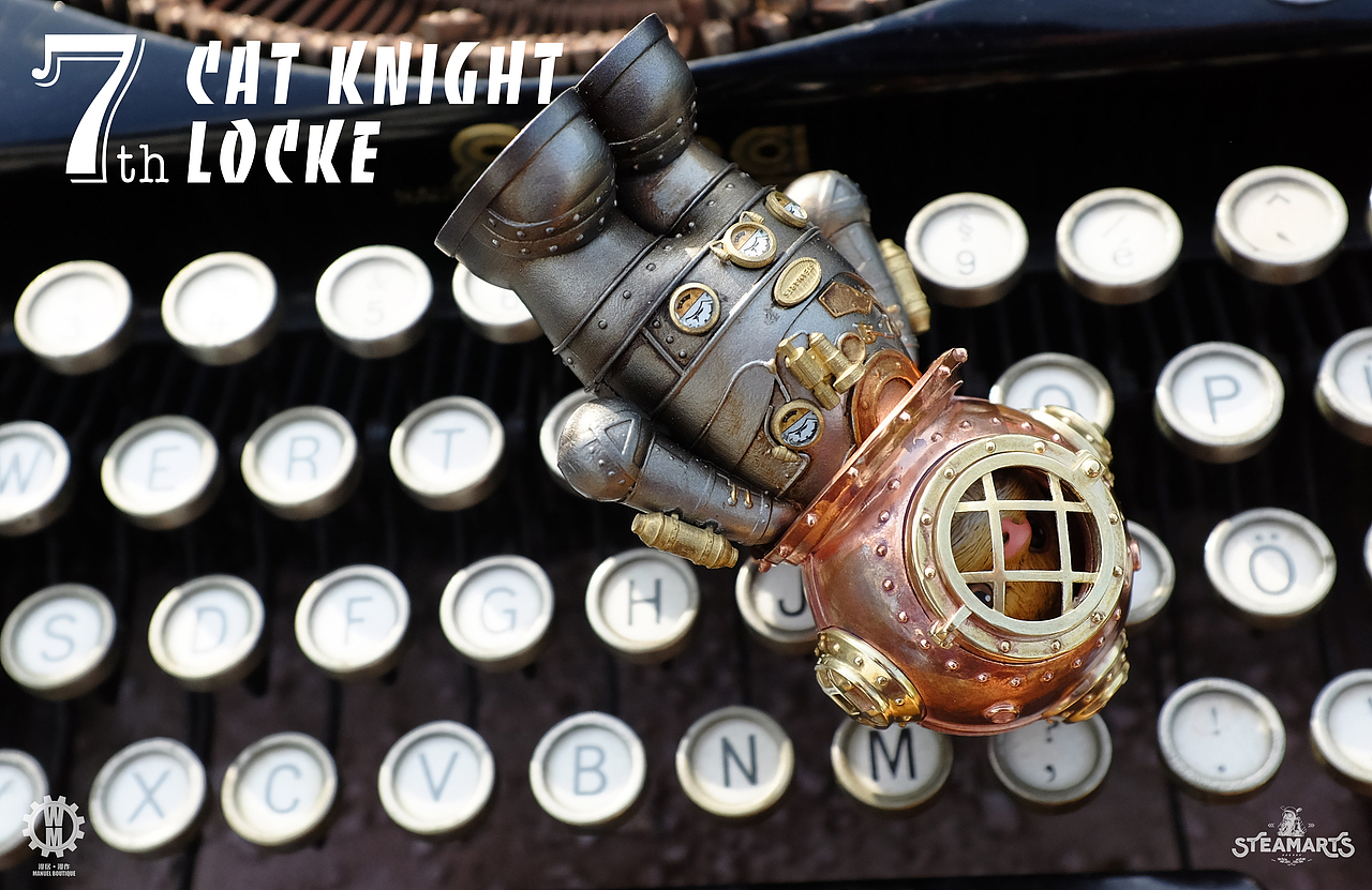 蒸汽工厂SteamArts七周年限定Q版猫骑士洛克