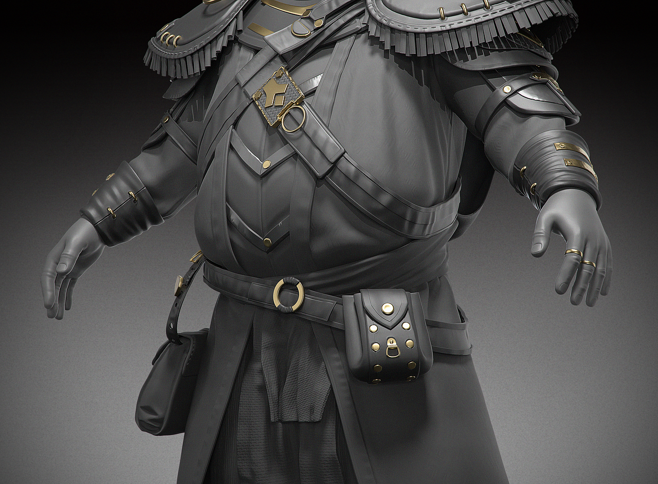 AboutCG游戏角色线下班 第十二期 学员作品 