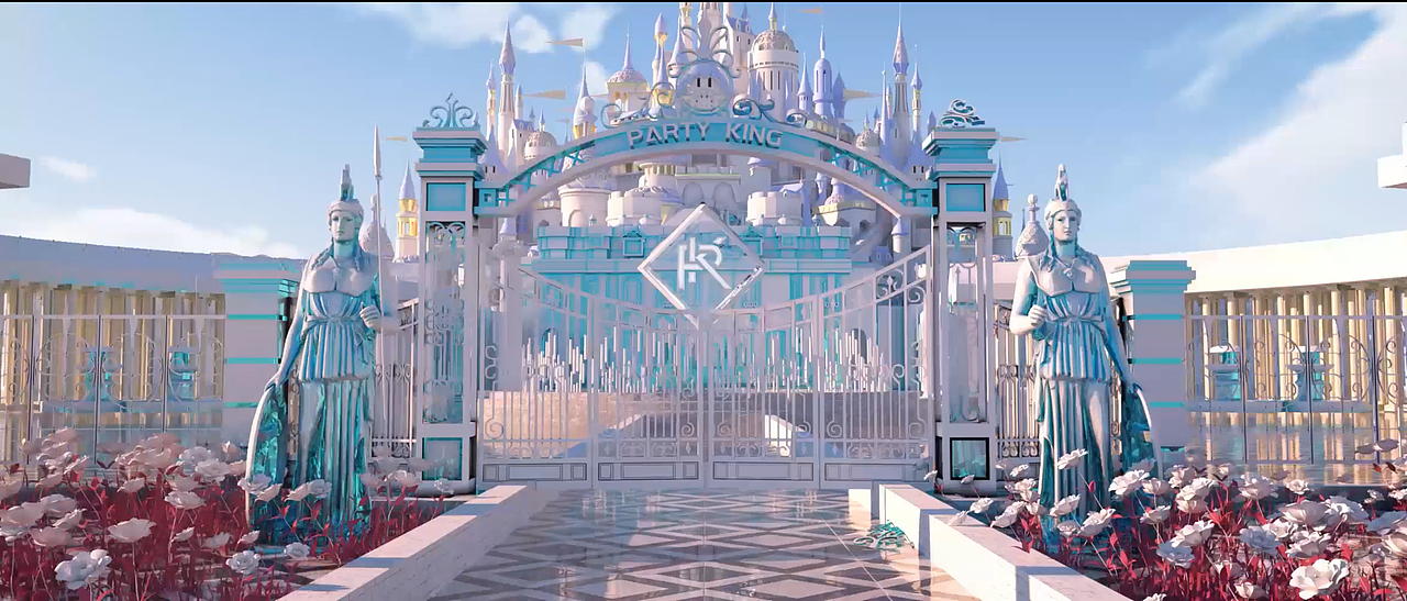 Logo场景 PartyK 派对风格