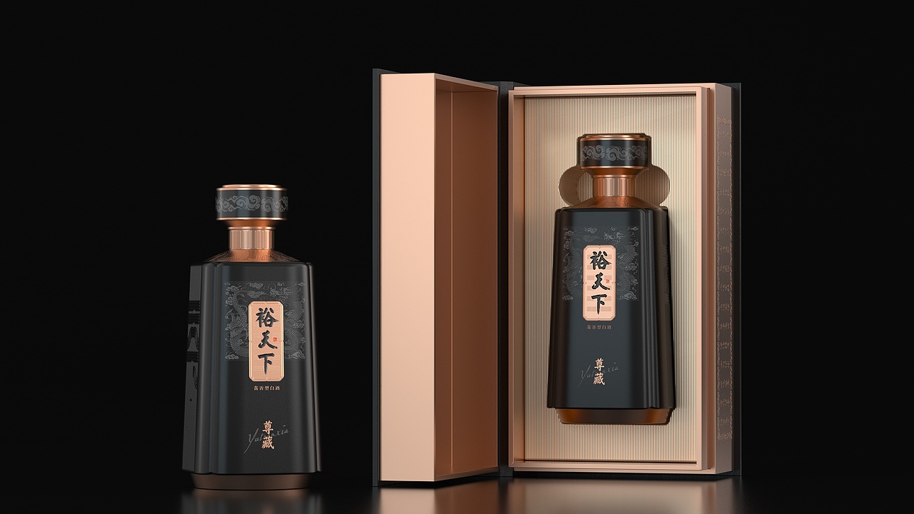 裕天下|创意酒包装设计（图ZMzEwMDU1MTEy） - 包装 - 站酷设计师步道创意设计原创素材 - 站酷ZCOOL