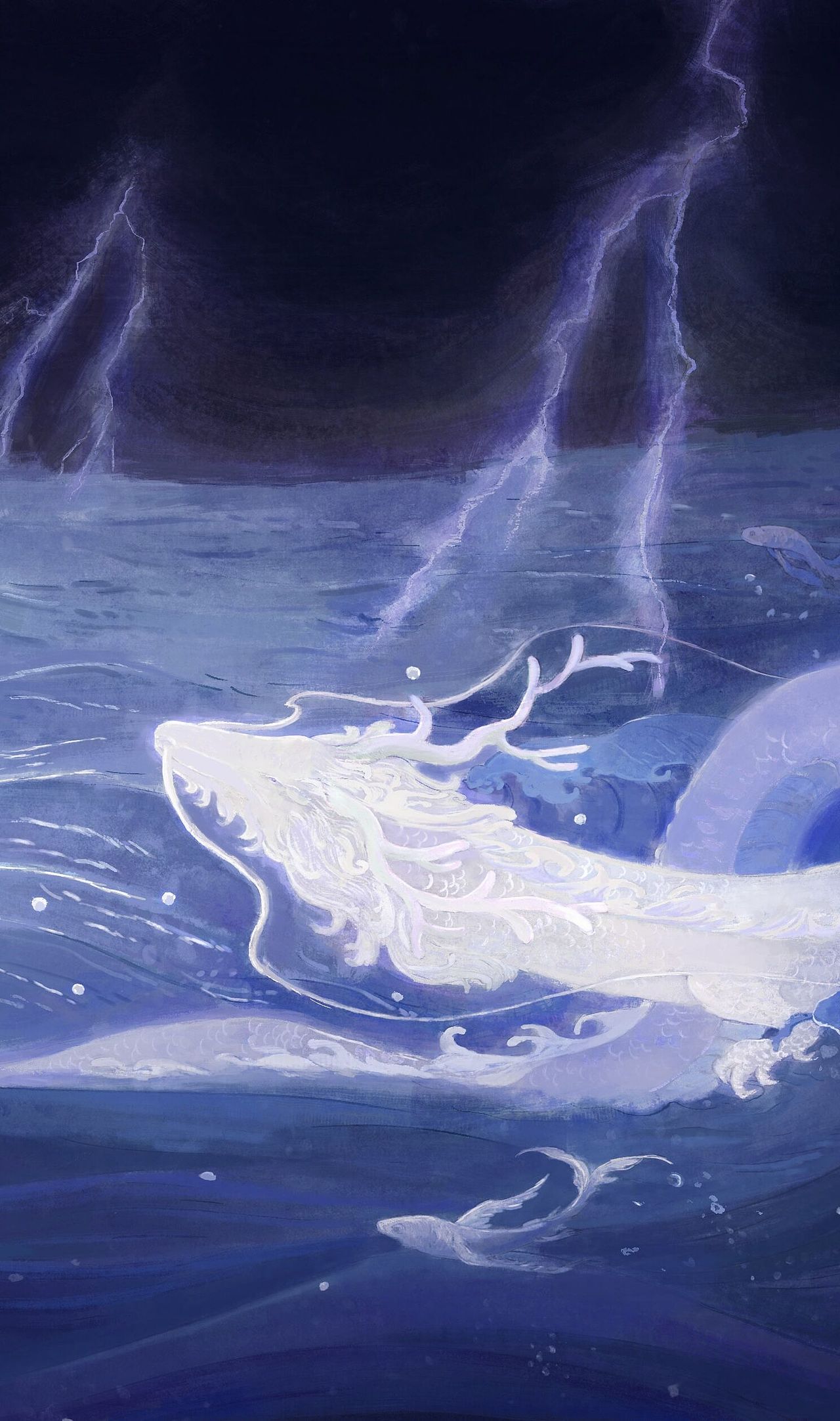 精怪系列插畫（一）（圖ZMzE1NDcxNTUy） - 創(chuàng)作習(xí)作 - 站酷設(shè)計(jì)師金黃色的角落原創(chuàng)素材 - 站酷ZCOOL