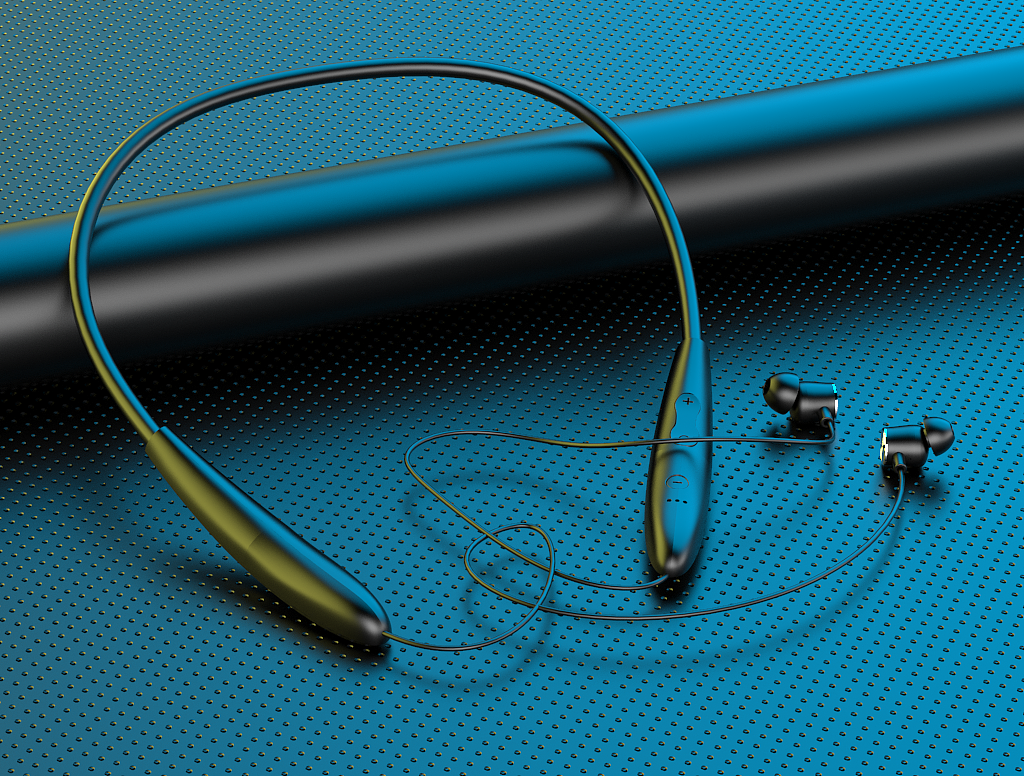 蓝牙耳机(C4D电商)