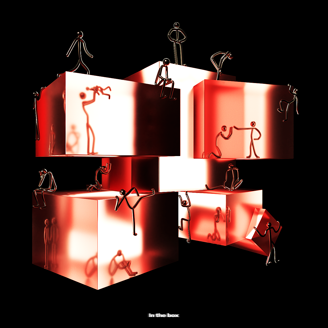 C4D【盒子里的人】（图ZMzMxMDM1Njgw） - 场景 - 站酷设计师炼金术师小玉米原创素材 - 站酷ZCOOL