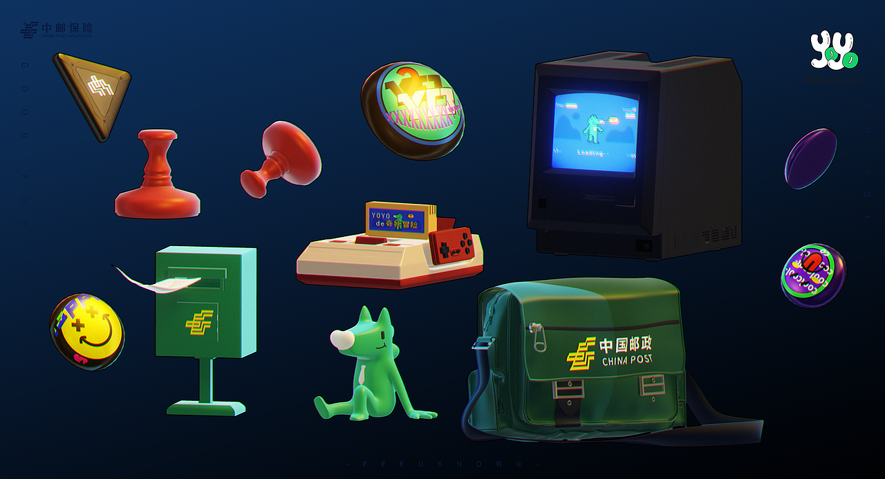 【好“险”YO你】——中邮保险IP吉祥物设计方案（图ZMzIzMTEyMTc2） - IP形象 - 站酷设计师王枫枫FFFuknow原创素材 - 站酷ZCOOL