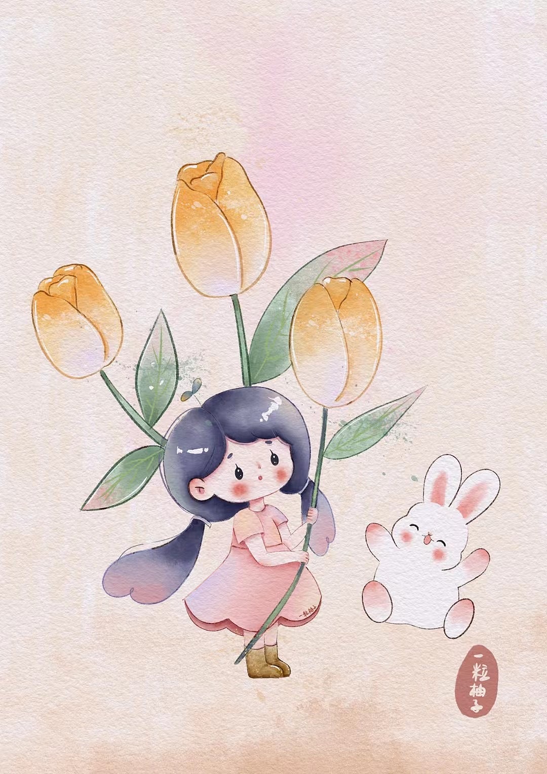 花精灵系列:|插画|儿童插画|一粒柚子哈 - 原创作品 - 站酷 (zcool)