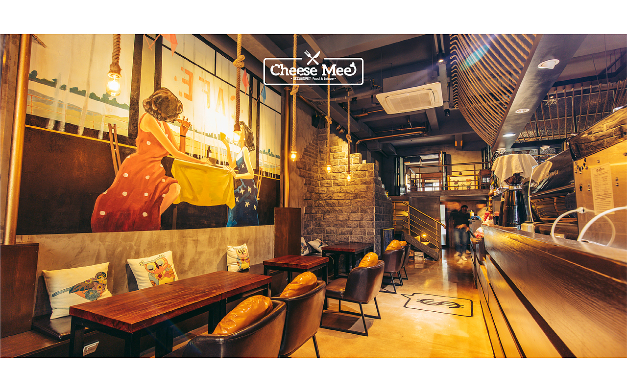 Cheese Mee 芝士迷西餐厅-餐饮品牌全案设计（图ZMTQ5Njk1MTI4） - 品牌 - 站酷设计师勇敢的小芒果原创素材 - 站酷ZCOOL