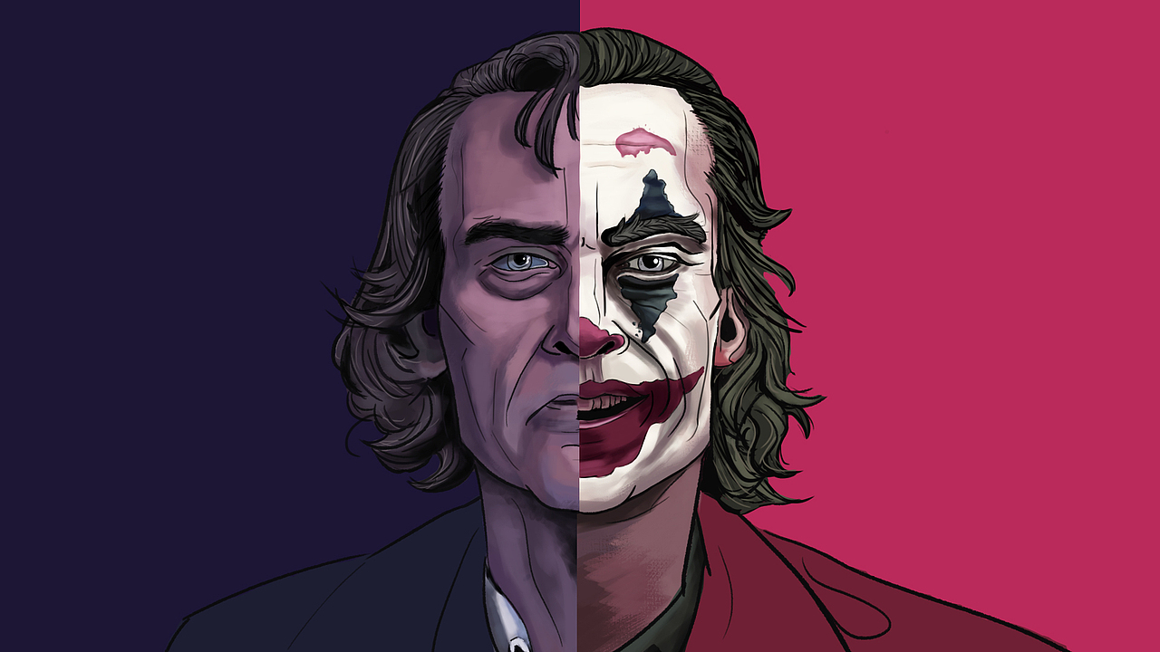 Joke电影 小丑人物练习（图ZMjI3NzIxOTIw） - 创作习作 - 站酷设计师爱吃葡萄吐皮丶原创素材 - 站酷ZCOOL