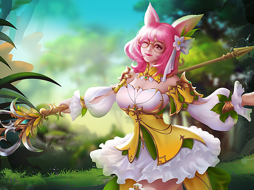 法師（個人主頁-ZNTU1MzQ1MTI=） - 游戲原畫 - 站酷設(shè)計師靈犀356原創(chuàng)素材 - 站酷ZCOOL