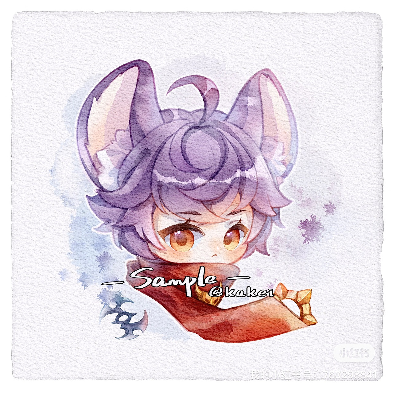 最近画的同人qq头