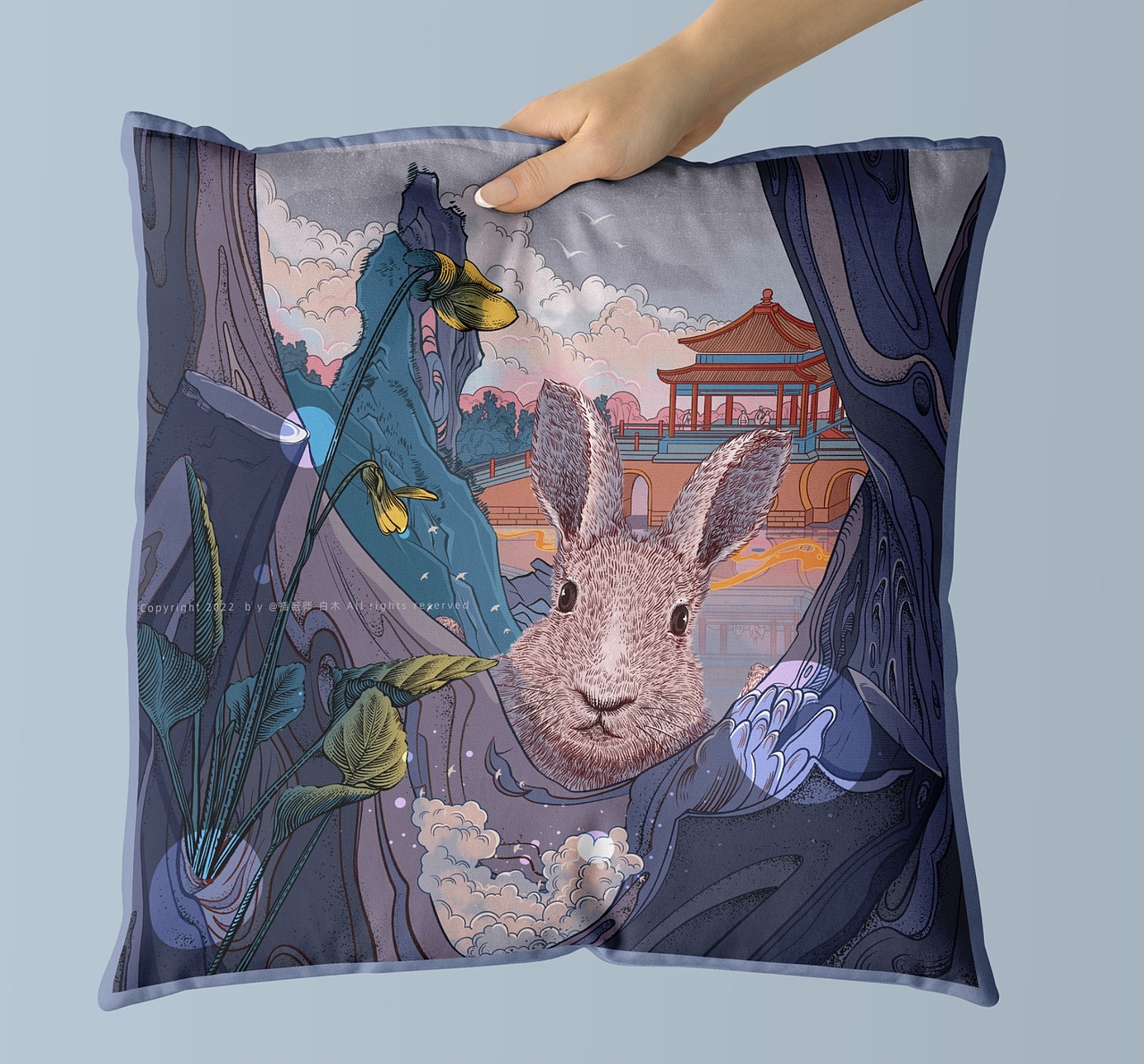 兔年大吉（图ZMzI0ODY3OTcy） - 商业插画 - 站酷设计师画画的白白木原创素材 - 站酷ZCOOL