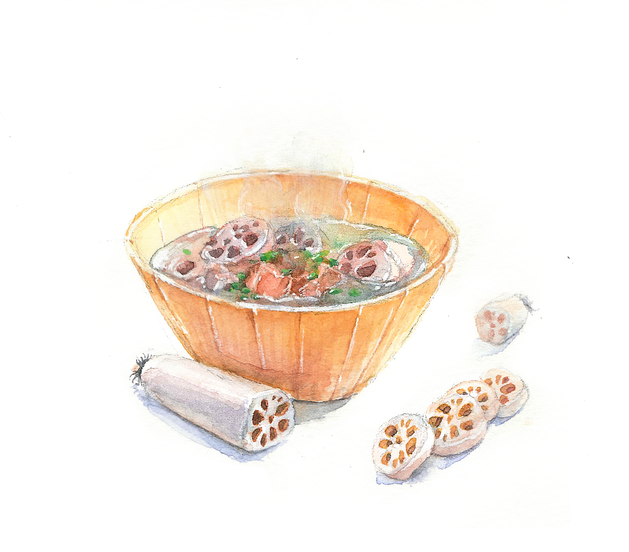 食物水彩|插画|艺术插画|december1227 - 原创作品 - 站酷 (zcool)