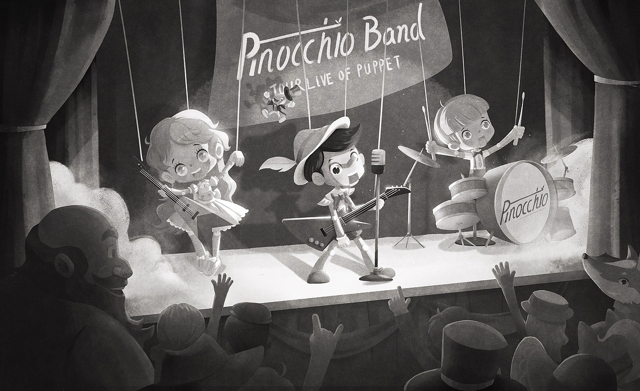 Rock匹诺曹,木偶大巡回!