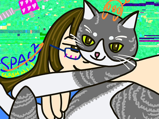太空喵！（个人主页-ZNjU5OTc2MjA=） - 创作习作 - 站酷设计师CLFSH可乐鱼原创素材 - 站酷ZCOOL