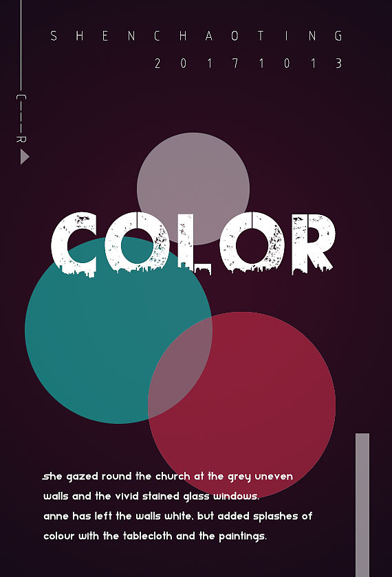 色彩视觉-color（图ZMTAxNjA2NDgw） - 海报 - 站酷设计师沈小庭原创素材 - 站酷ZCOOL