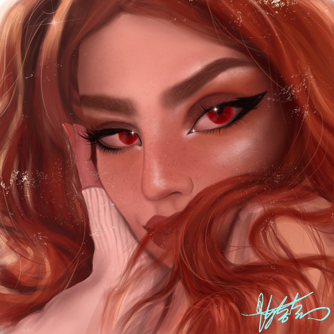 红发女郎 - 原创作品 - 站酷(zcool)