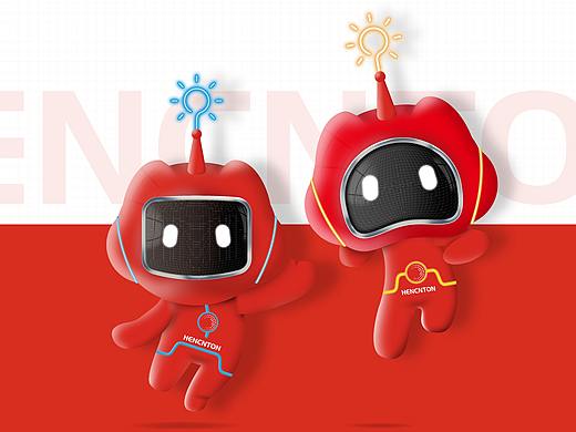 亨享 × 五颗蛋 | 暖气工厂吉祥物设计