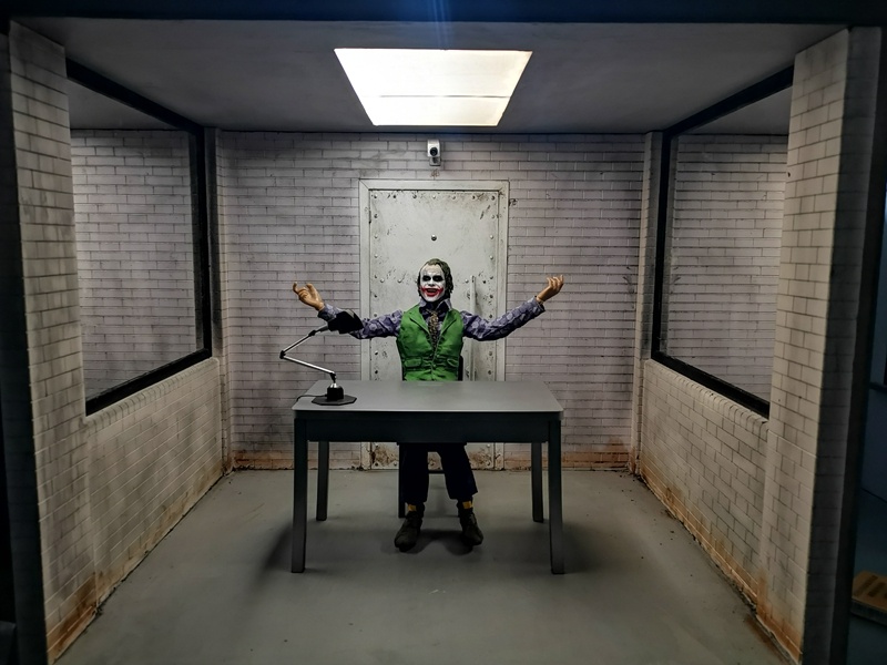 小丑审讯室场景制作完成