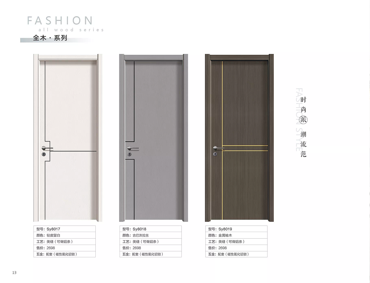 至尚名门精工全木门