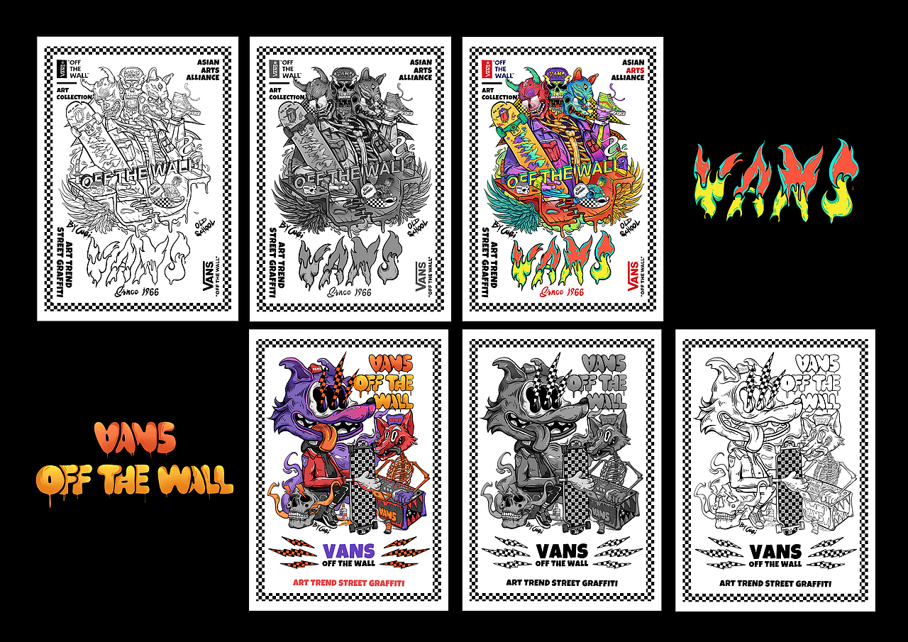VANS#OFF THE WALL#
