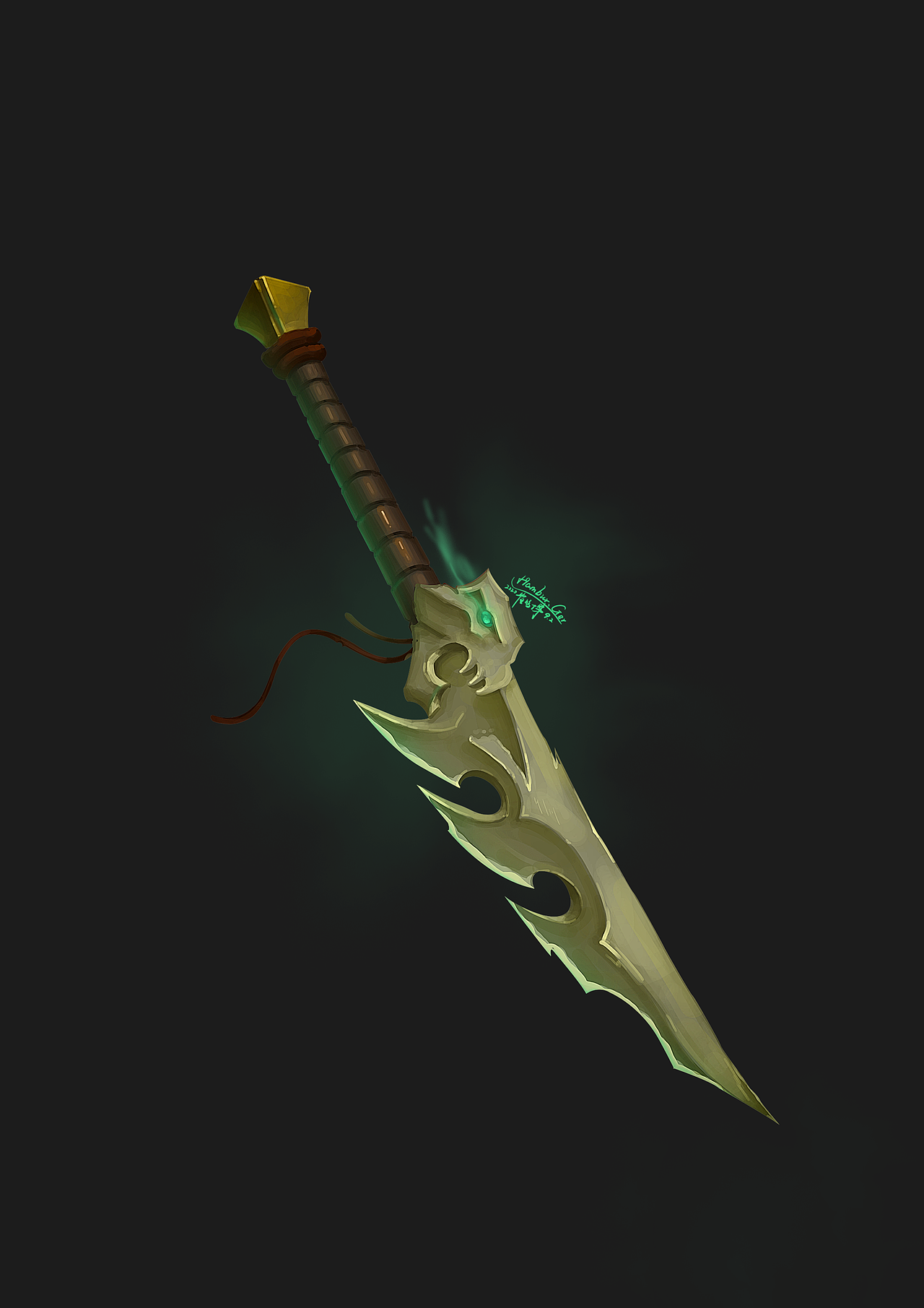 武器联系|插画|游戏原画|巨无霸汉堡哥_原创作品-站酷zcool