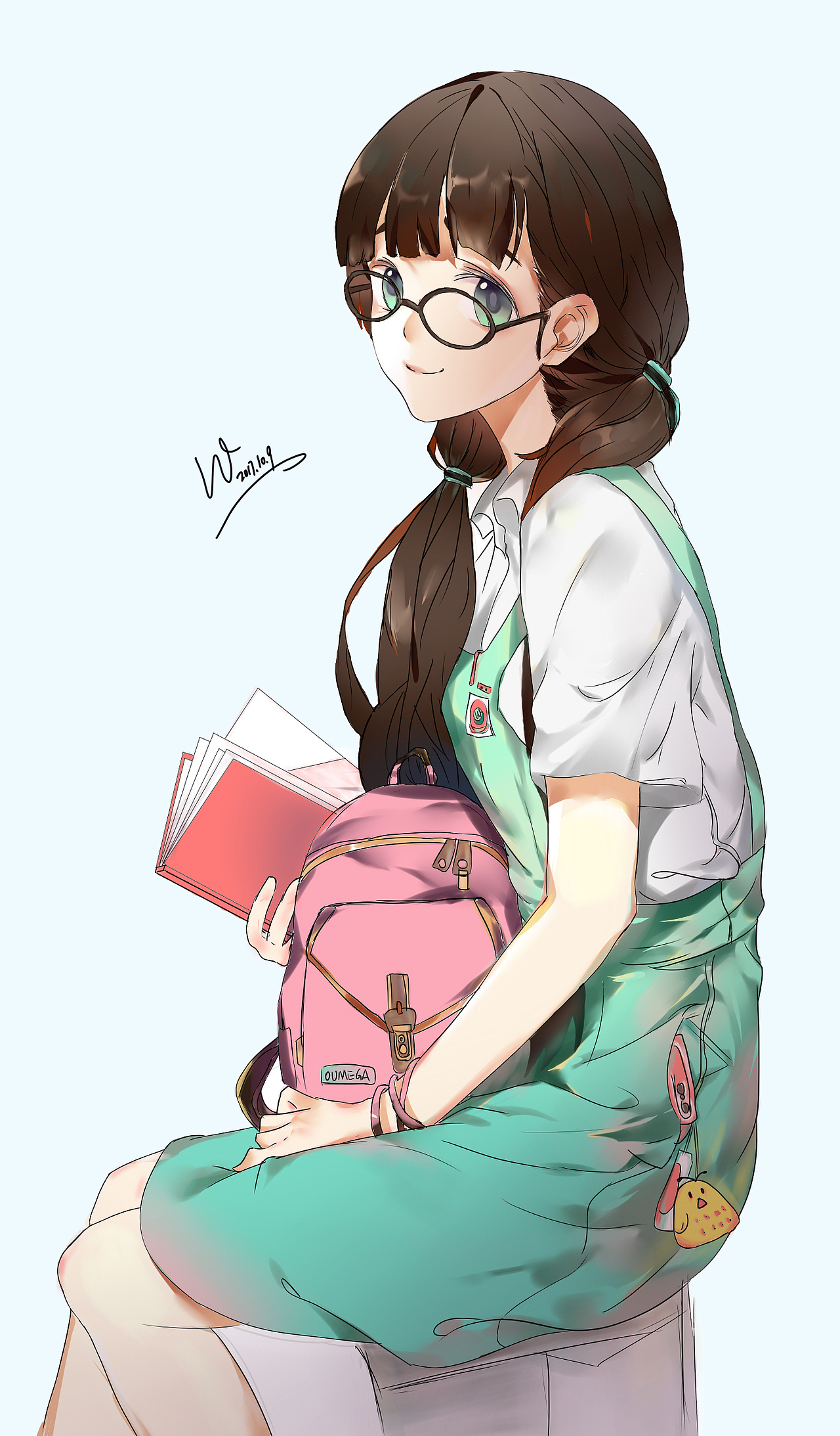 赛璐璐上色练习