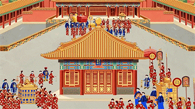 木头猫 | 故宫博物院 宫囍-龙凤呈祥（图ZMTQ2NTMwOTU2） - 商业插画 - 站酷设计师疯子木原创素材 - 站酷ZCOOL