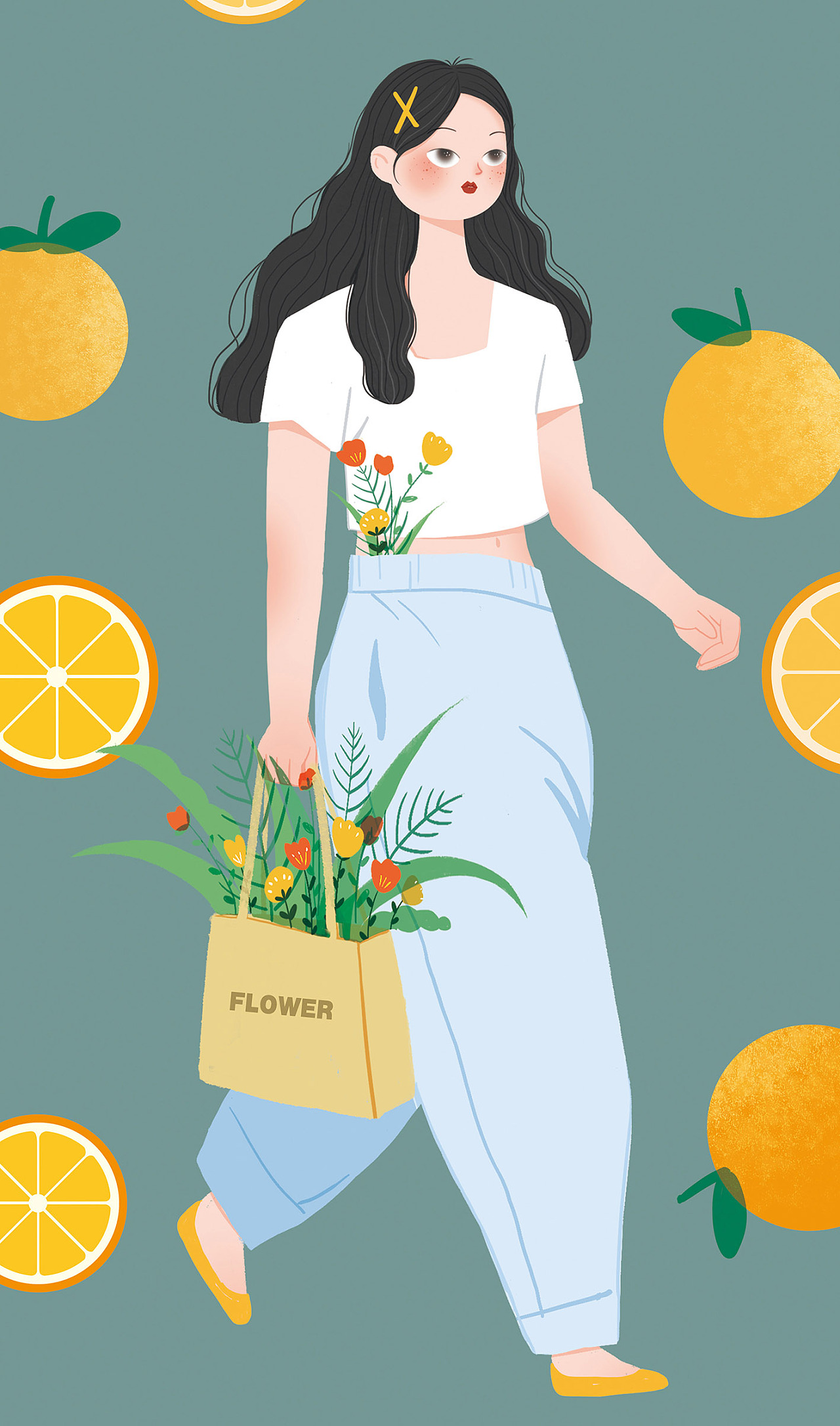 小美好花和女孩1