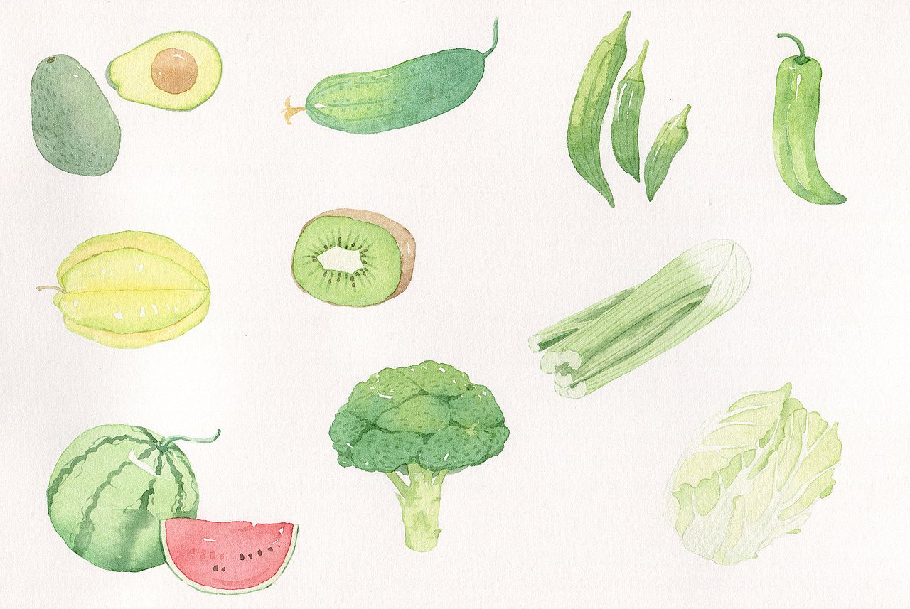 水彩简笔画(部分)