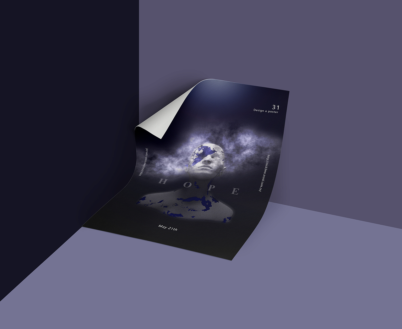 31 days | One day design a poster