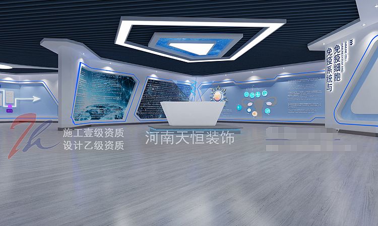郑州展厅设计 科技企业干细胞展厅设计项目（图ZMjU3NjM1ODQ0） - 展陈设计 - 站酷设计师郑州展厅设计公司原创素材 - 站酷ZCOOL