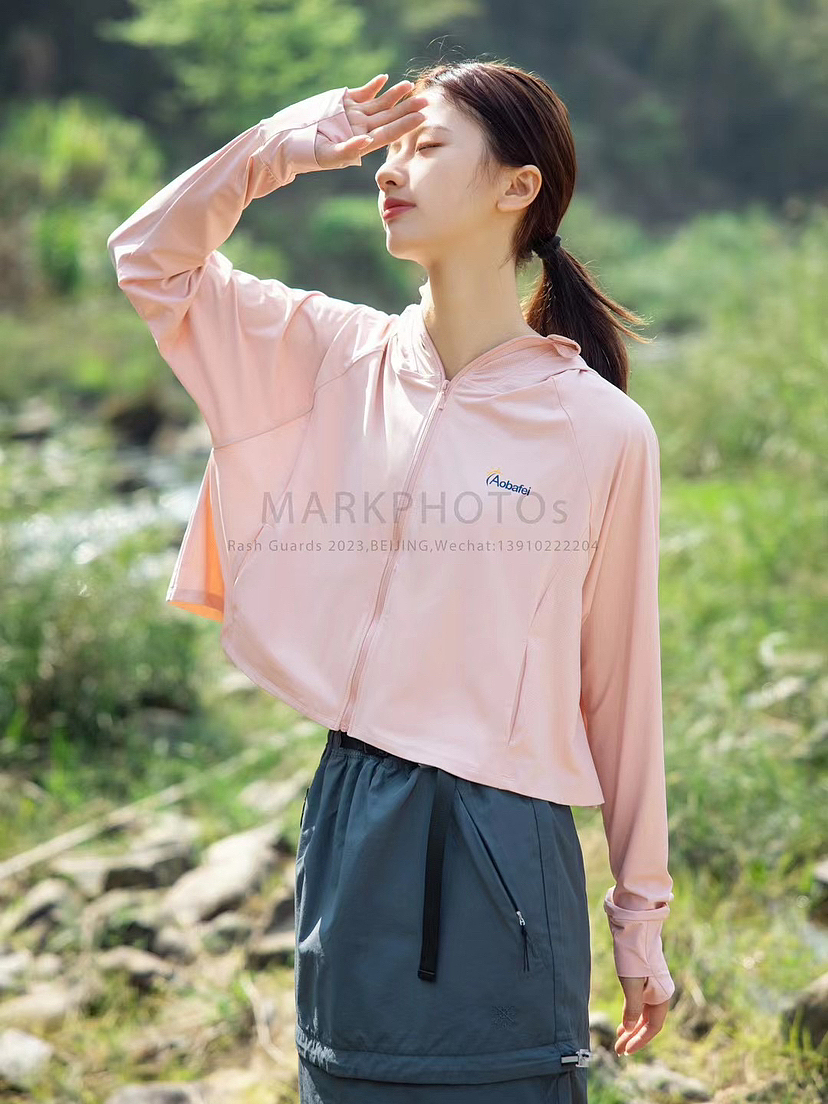 模特刘潇｜拍爆的防晒服类目（图ZMzM5NTQ0NjMy） - 产品摄影 - 站酷设计师Galaxy星汉模特原创素材 - 站酷ZCOOL