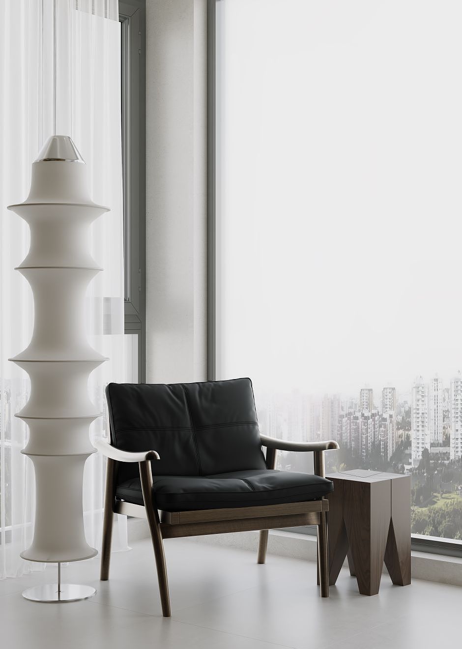 效果图|原木元素