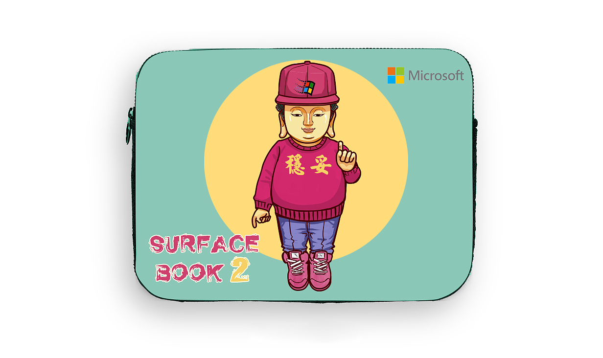 Surface Book 2 《佛系青年》（图ZMTAxOTE5OTE2） - 图案 - 站酷设计师不正crook原创素材 - 站酷ZCOOL