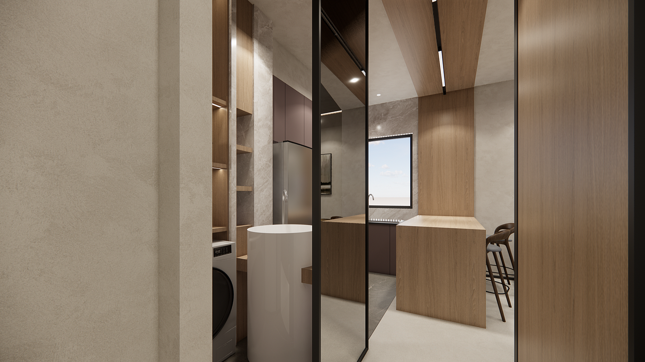 住宅室内设计｜酒店式的单身居所