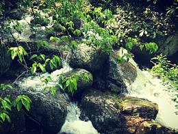 小溪流 瀑布 石頭