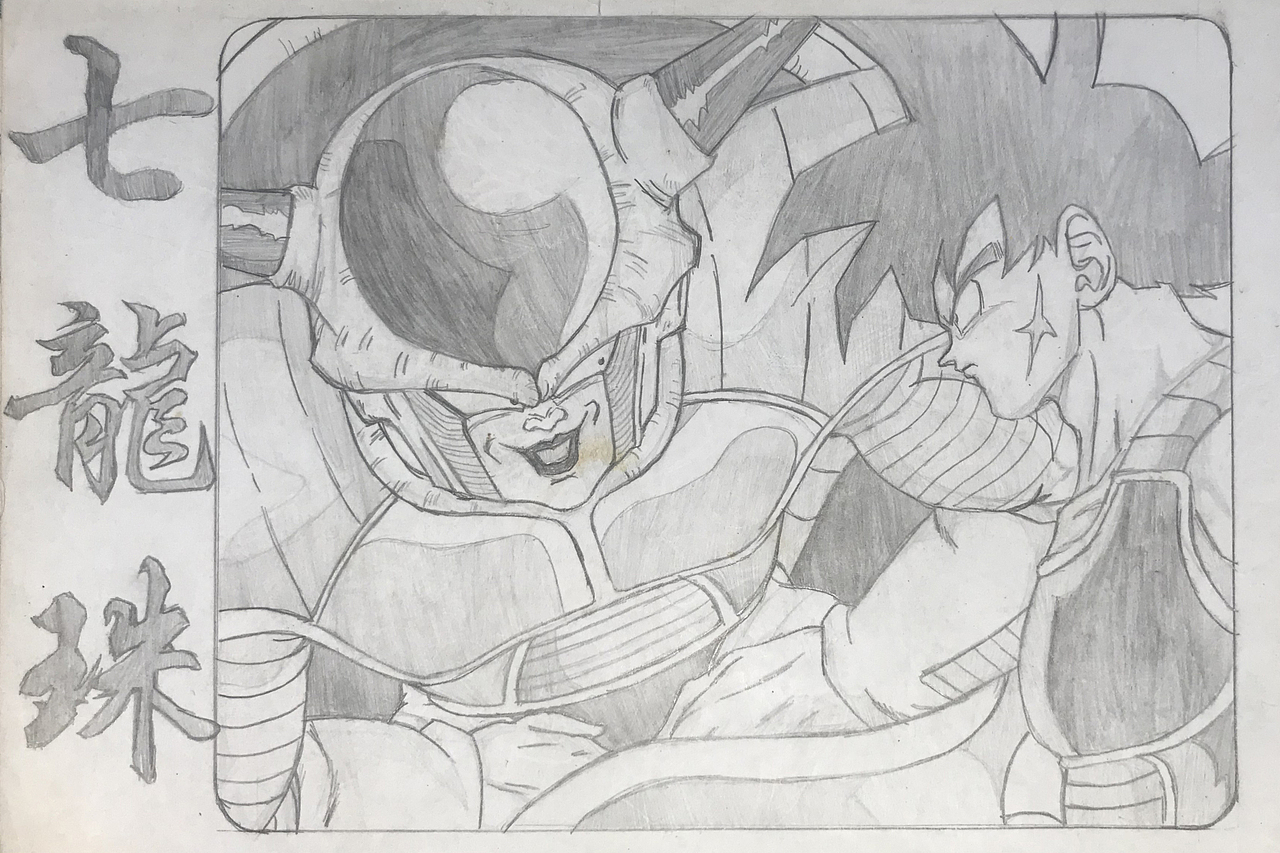 龙珠迷看过来-百张手绘龙珠(上)2011年临摹作品