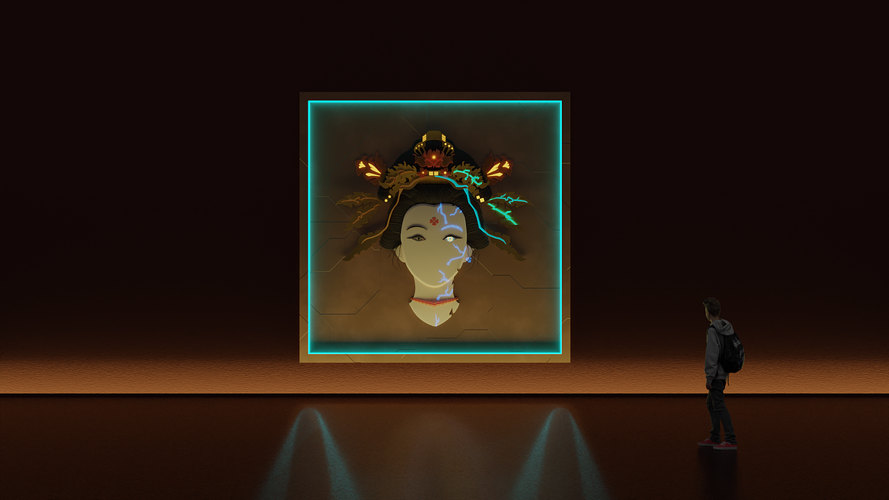 《霓》（图ZMzAzNTUzOTM2） - 人物/生物 - 站酷设计师Rain语原创素材 - 站酷ZCOOL