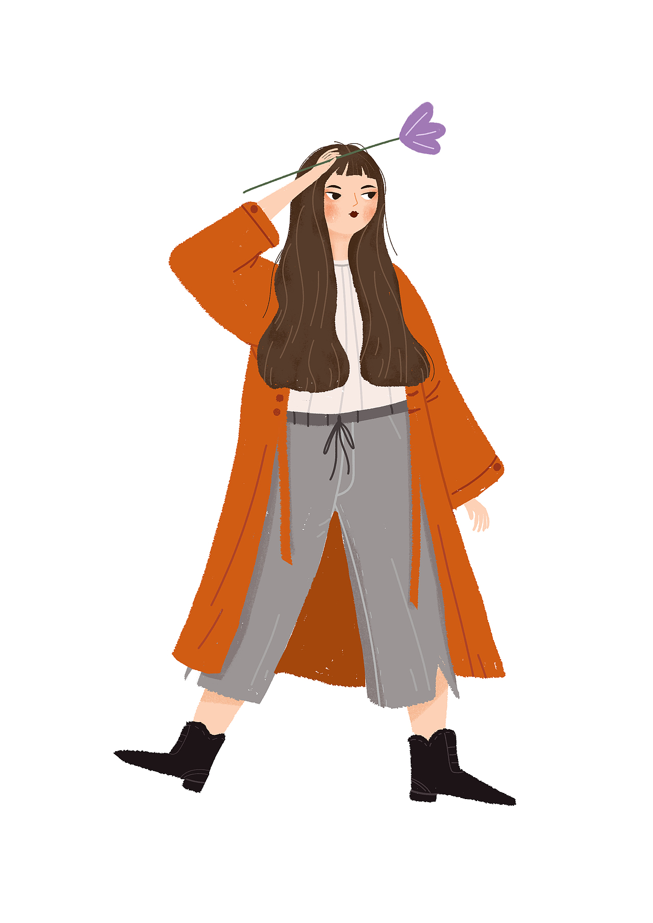 人物衣服搭配练习