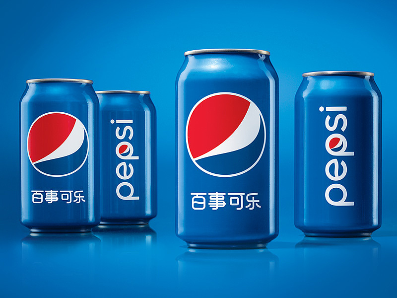 pepsi new logo 中文字体设计