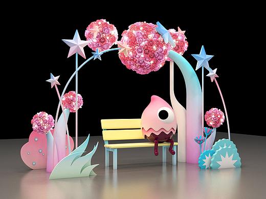 某商场美陈提案代出图