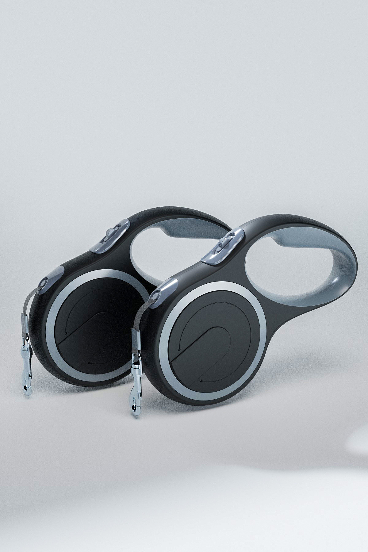 牵引器建模渲染效果图