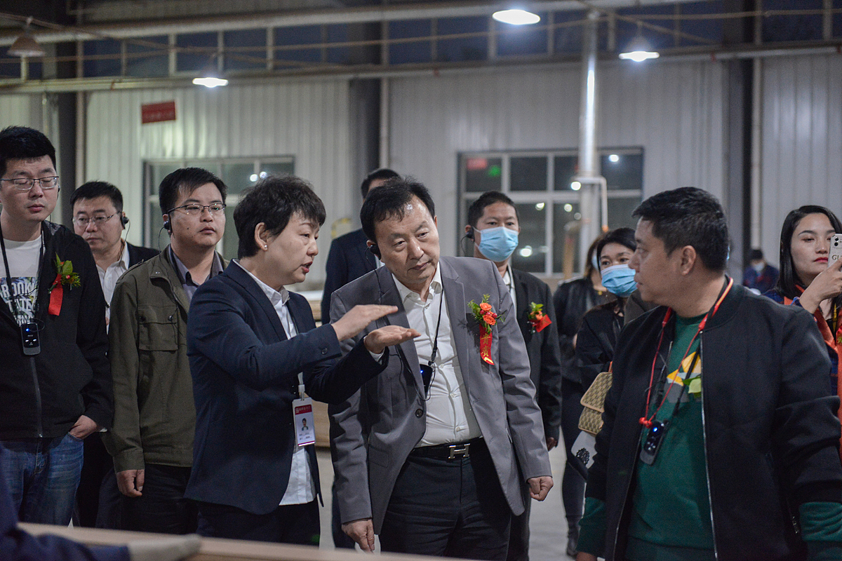 【商务摄影跟拍】—— 业之峰领导莅临格林福合影