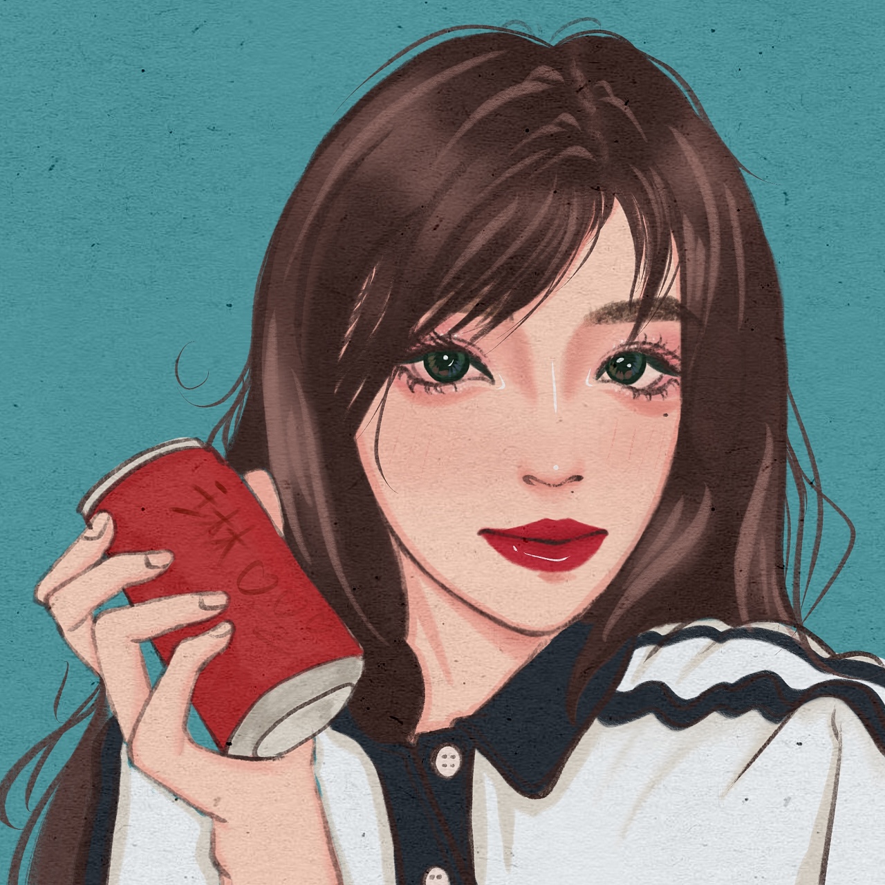 水彩风头像|插画|创作习作|讨厌画画的琳 - 原创作品 - 站酷 (zcool)