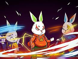 热力狂潮原创潮玩IP视觉设计