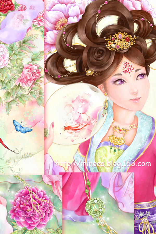 【原创cg插画】聊斋志异之葛巾