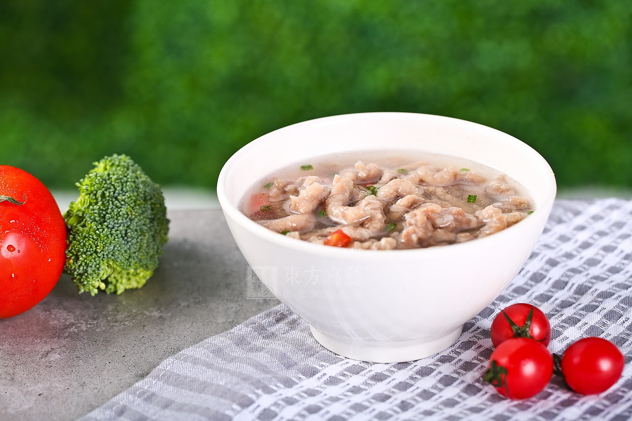 【东方写艺】淘宝产品摄影-新鲜猪肉羹