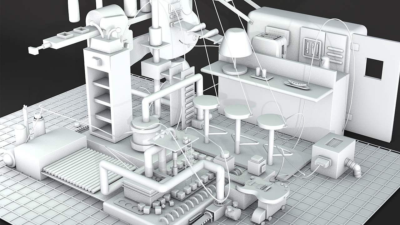 C4D初学者-练手作1