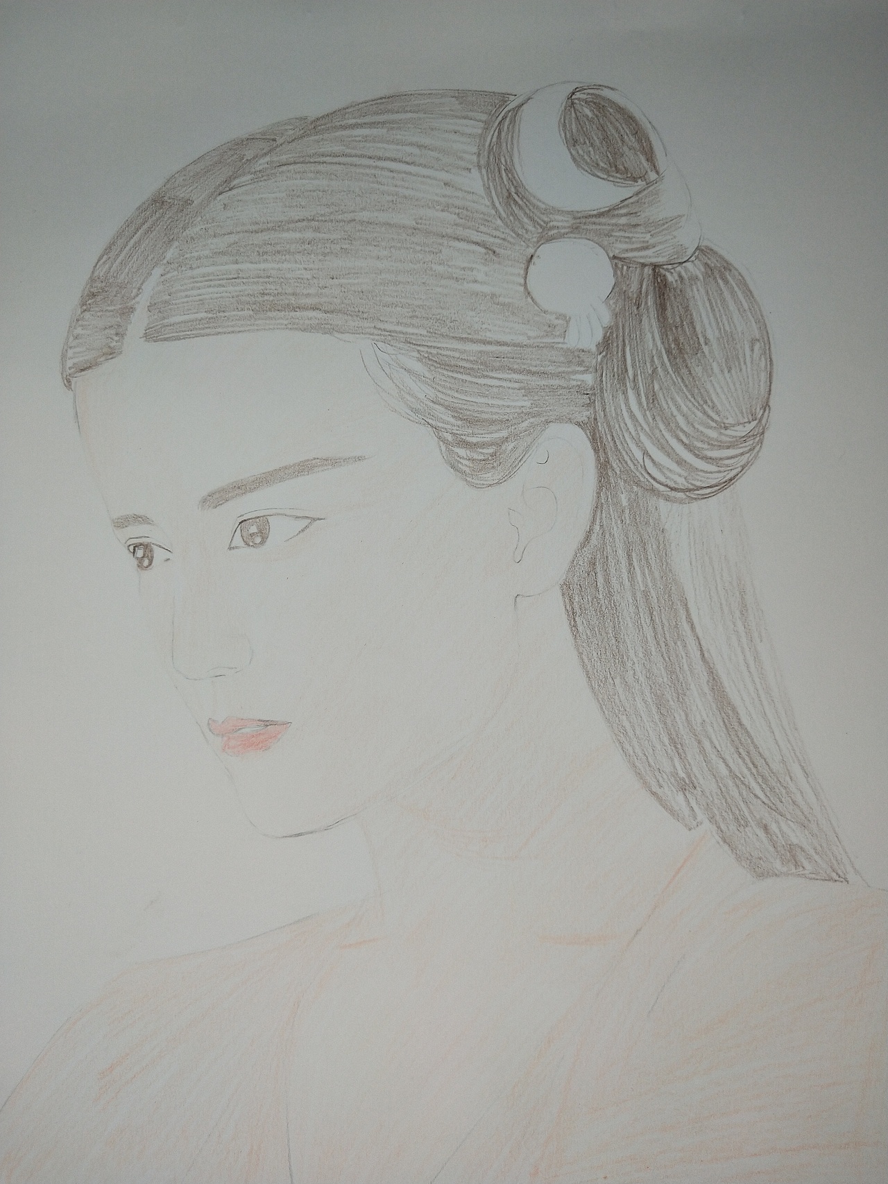 三生三世十里桃花 白凤九彩铅_画画的萍萍-站酷zcool